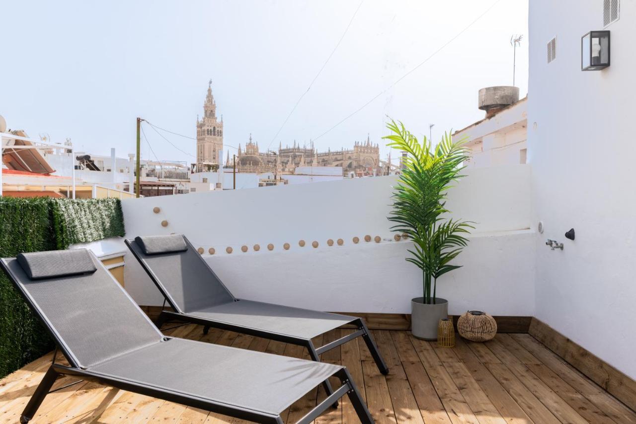 Ferienwohnung Centrico Con Magnificas Vistas Sevilla Exterior foto