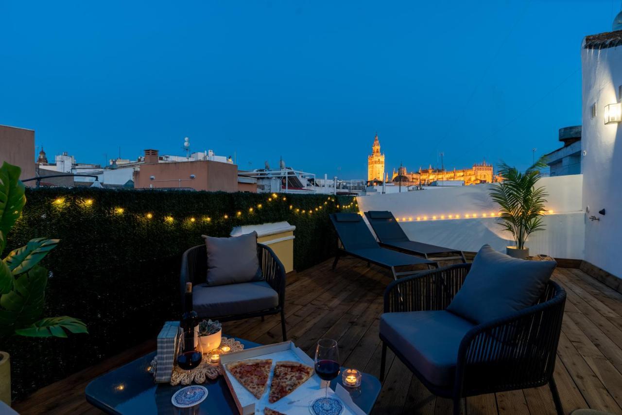 Ferienwohnung Centrico Con Magnificas Vistas Sevilla Exterior foto