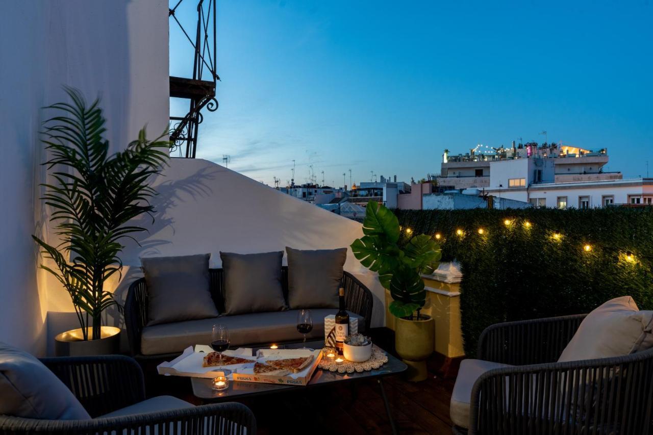Ferienwohnung Centrico Con Magnificas Vistas Sevilla Exterior foto